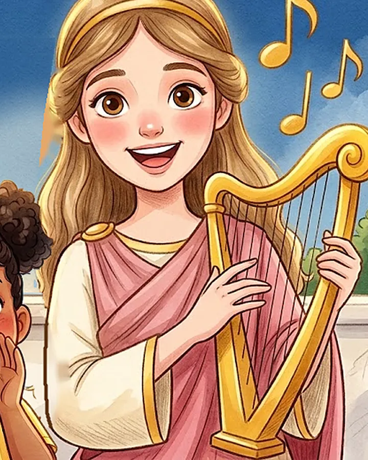 Santa Cecília, do episódio A Santa da Canção