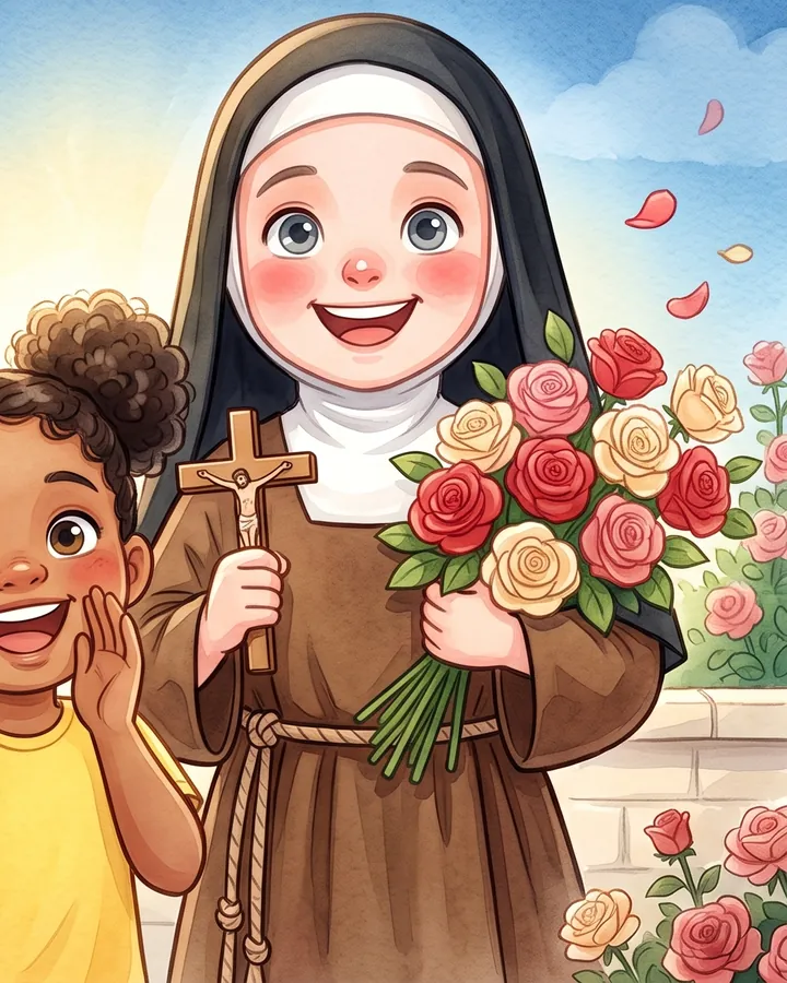 Santa Teresinha, do episódio Pequena Flor